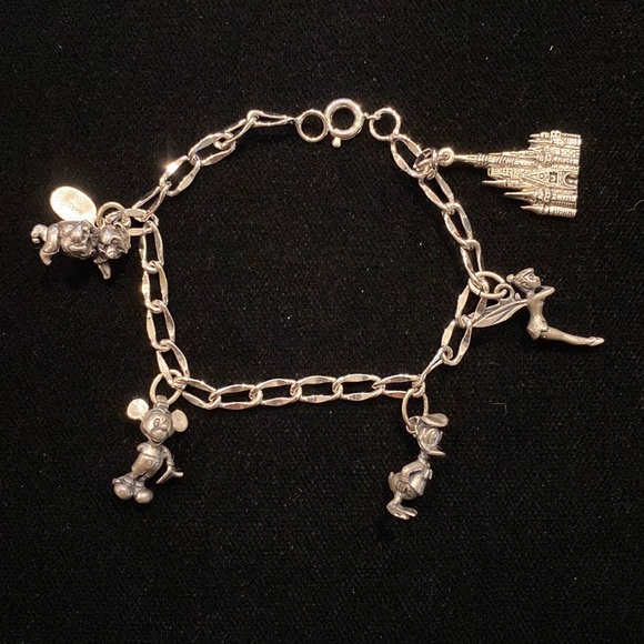 Walt Disney Sterling Charm Bracelet - Picture 11 of 11